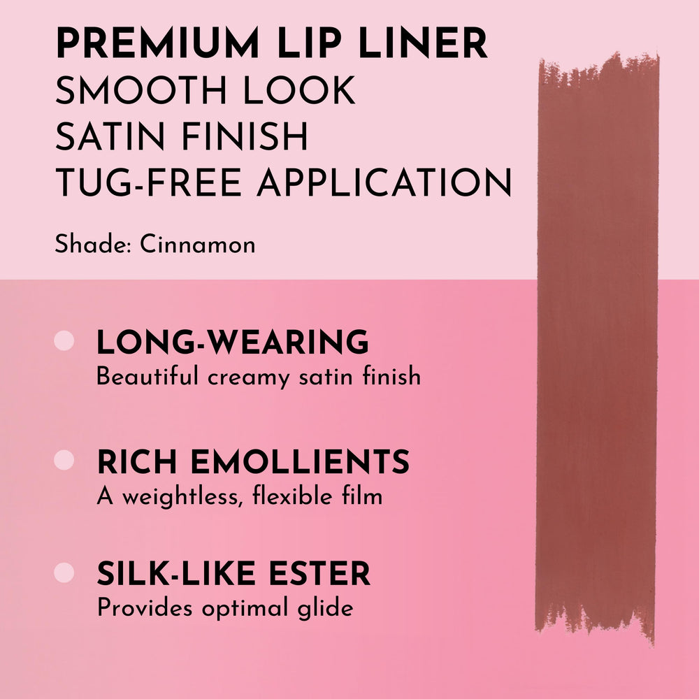 Lawless Forget the Filler Definer Liner Cinnamon with applicator demonstrates easy, smooth glide for clean lines