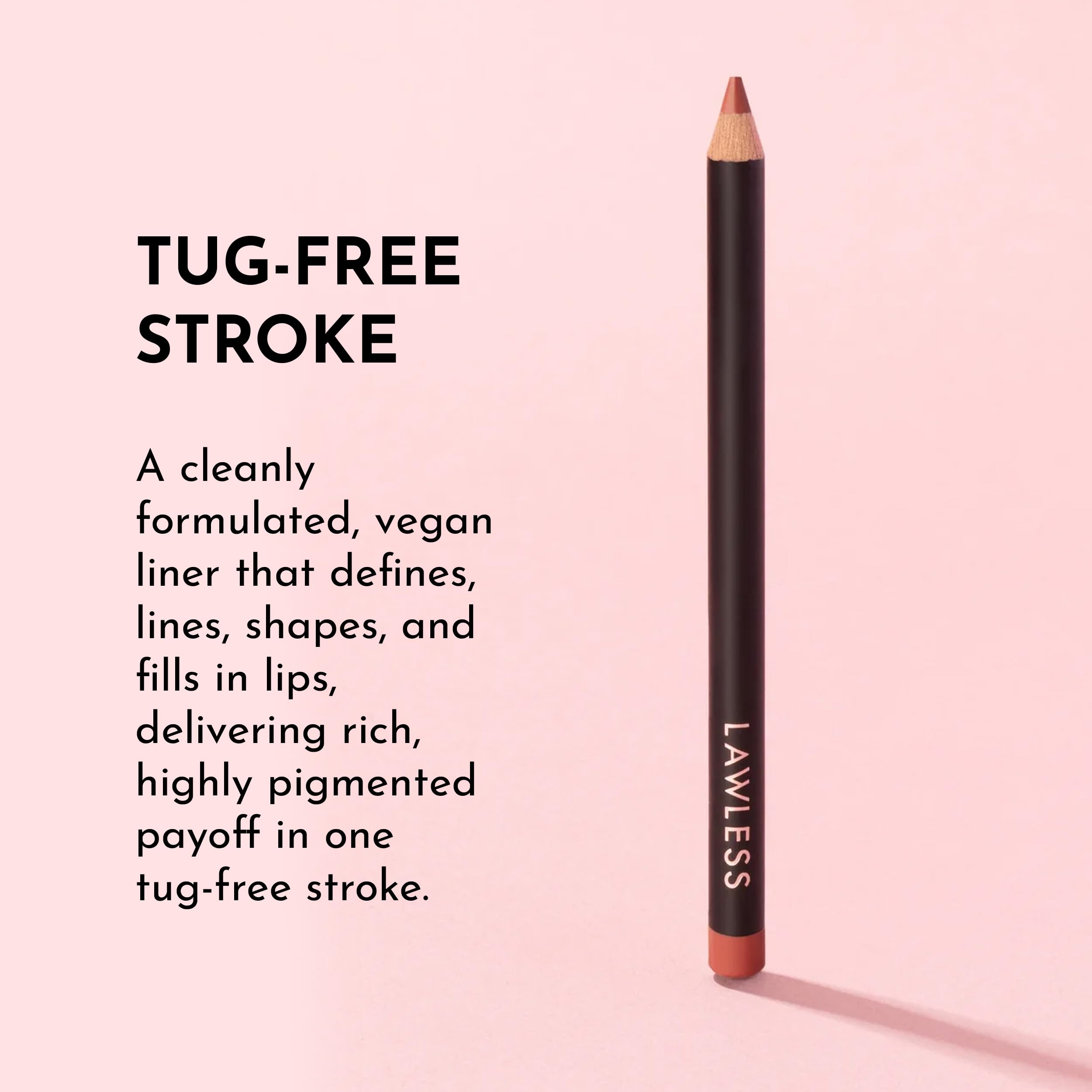 Lawless Forget the Filler Definer Liner Cinnamon packaging is compact and travel-friendly
