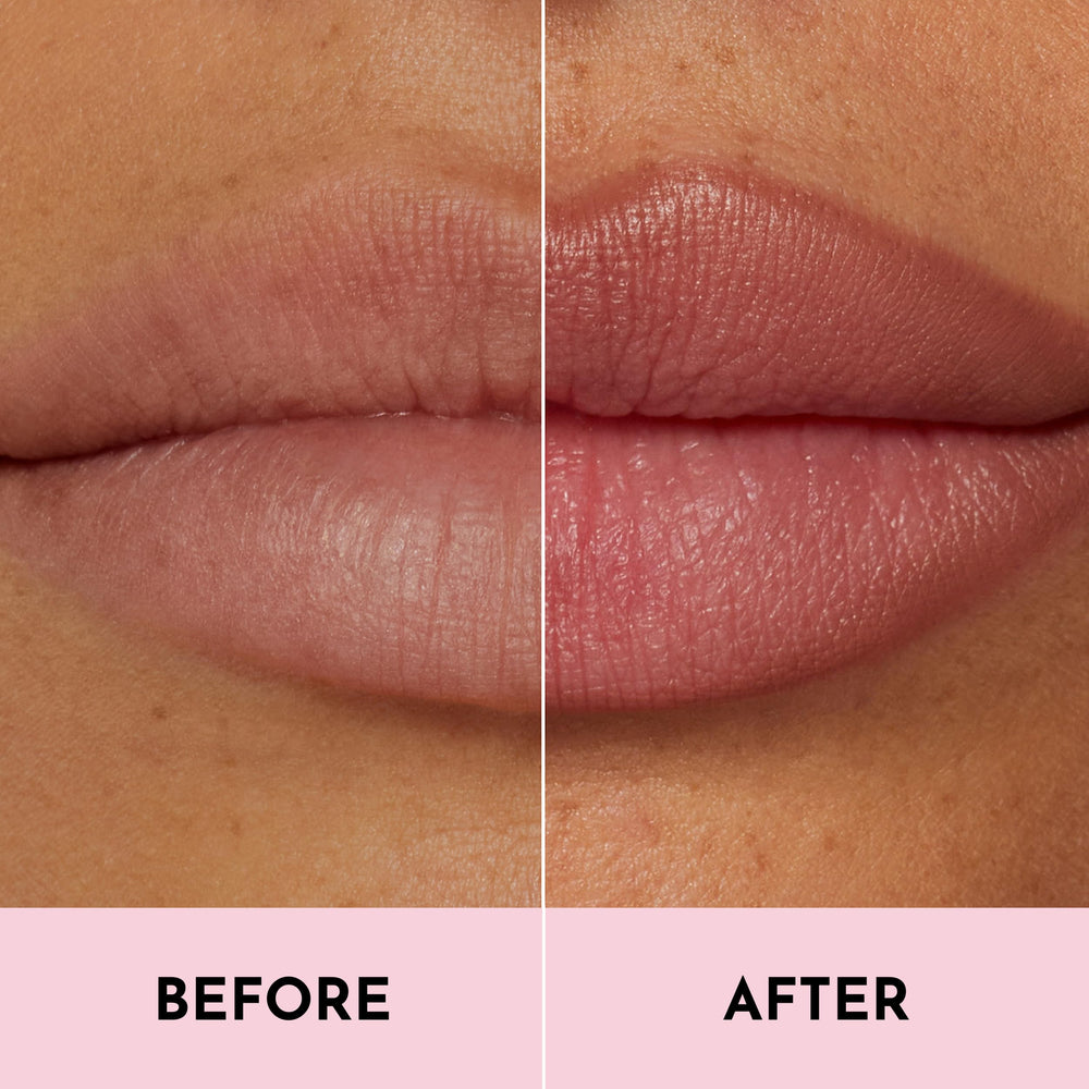 Lawless Forget the Filler Definer Liner Nude Honey cupid bow detail close-up