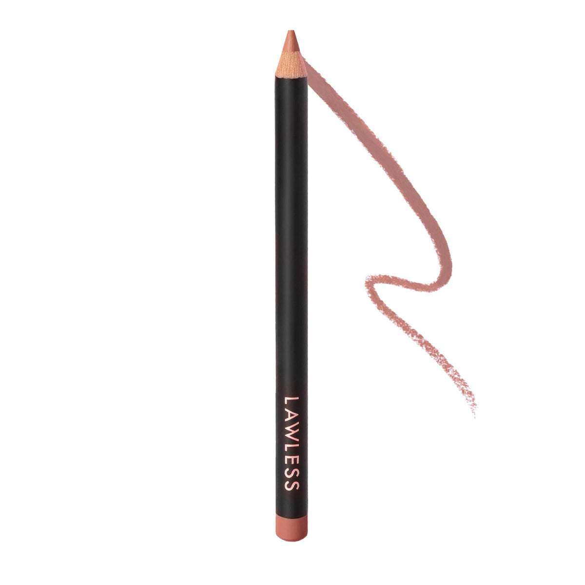 Lawless Forget the Filler Definer Liner Nude Honey swatch for precise definition and smooth glide