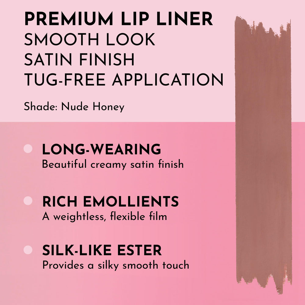 Lawless Forget the Filler Definer Liner Pink swatch for bold shade and sharp edges