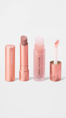 Lawless Forget The Filler Gloss applies on lips for shine and fullness.