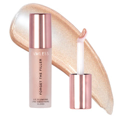 Lawless Forget the Filler Glazed gloss bottle shows premium shine and sleek packaging.