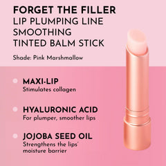 LAWLESS Forget the Filler pink marshmallow swatches show subtle tint payoff.