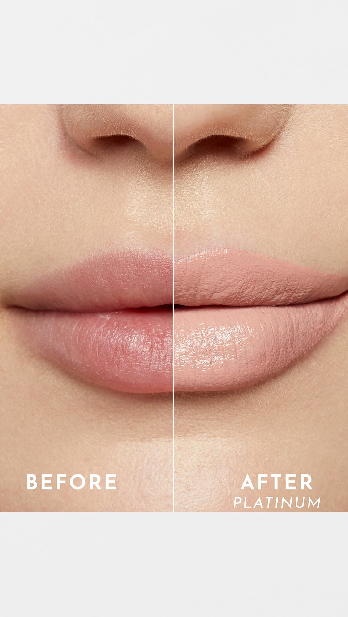 Lawless Forget the Filler lipstick texture detail with jojoba and olive oils