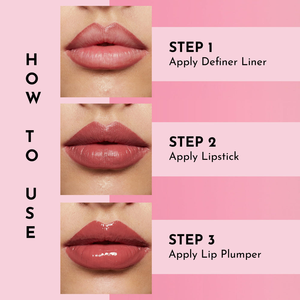 Lips glide with Lawless Forget the Filler lipstick for instant hydration