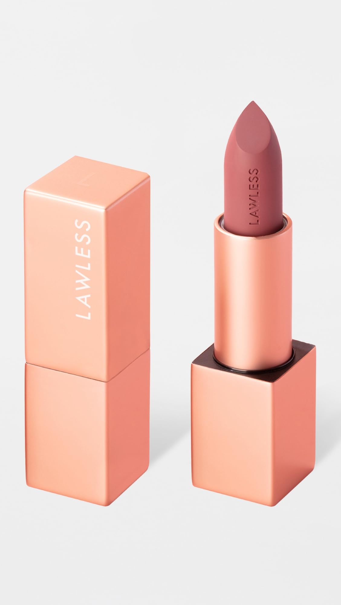 Close-up of Minx bullet showing creamy satin finish.