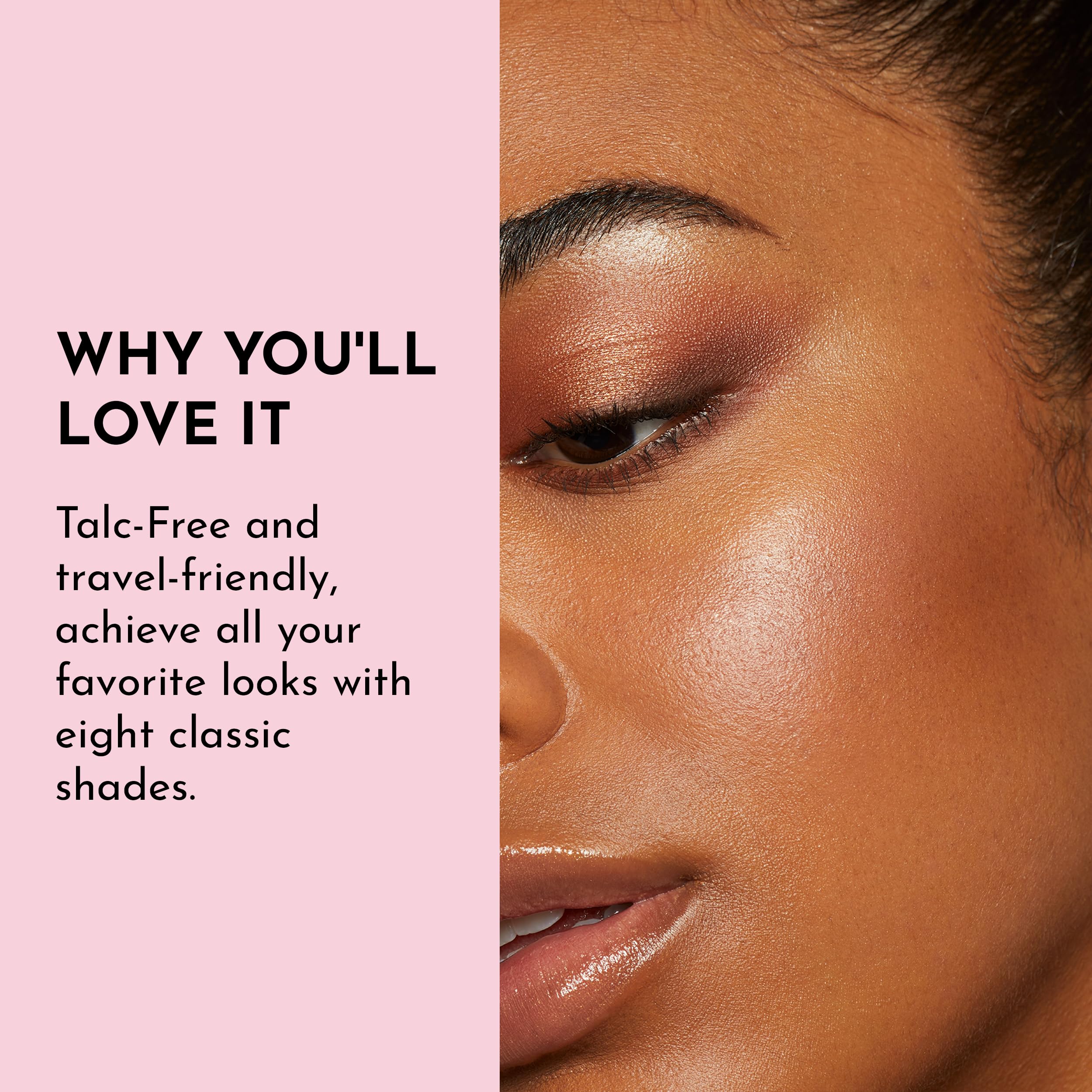 Lawless Little One Palette travel-friendly design fits your bag.