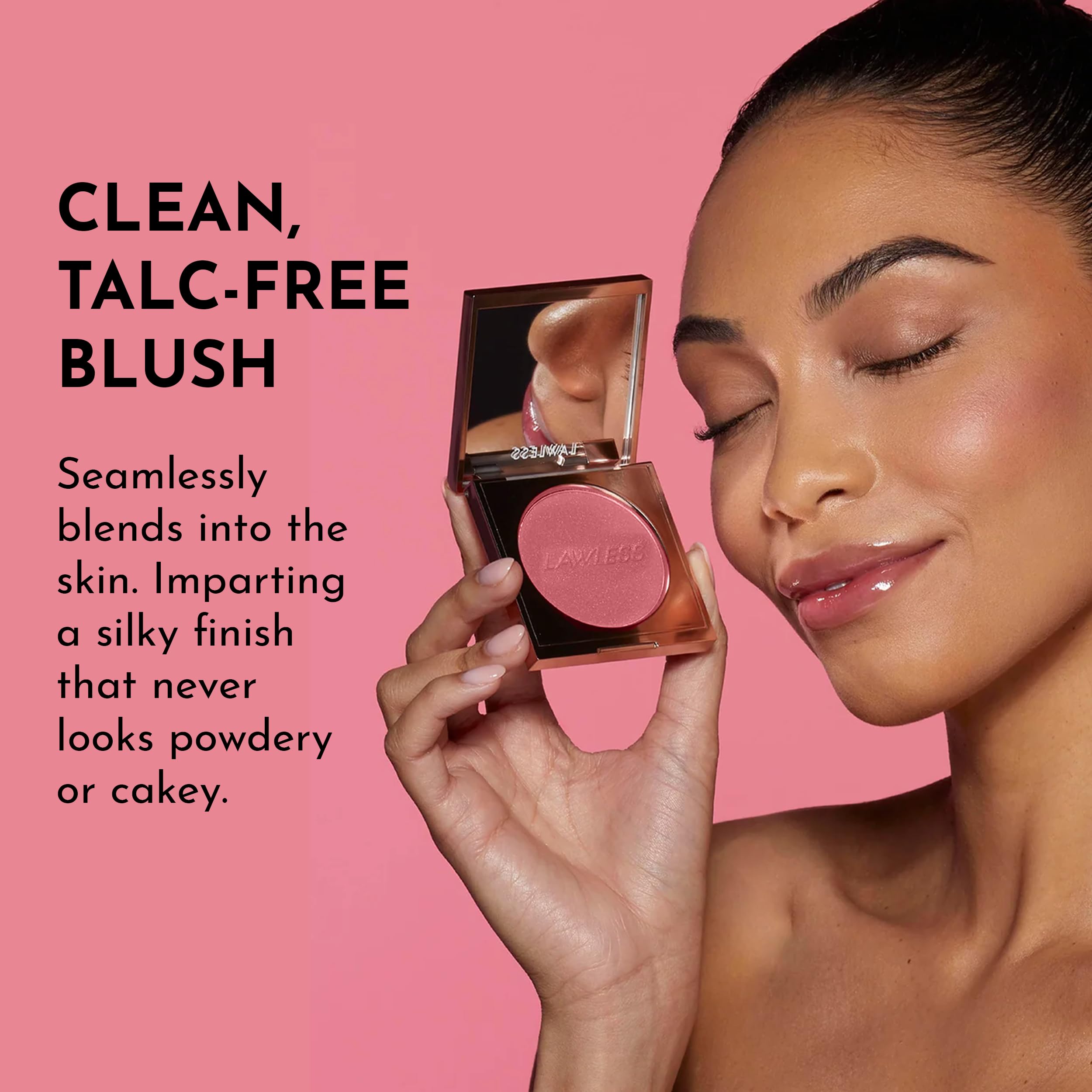 LAWLESS Make Me Blush long-wear finish stays color-rich