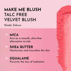LAWLESS Make Me Blush Sakura swatches on skin reveal vibrant, long-lasting color.