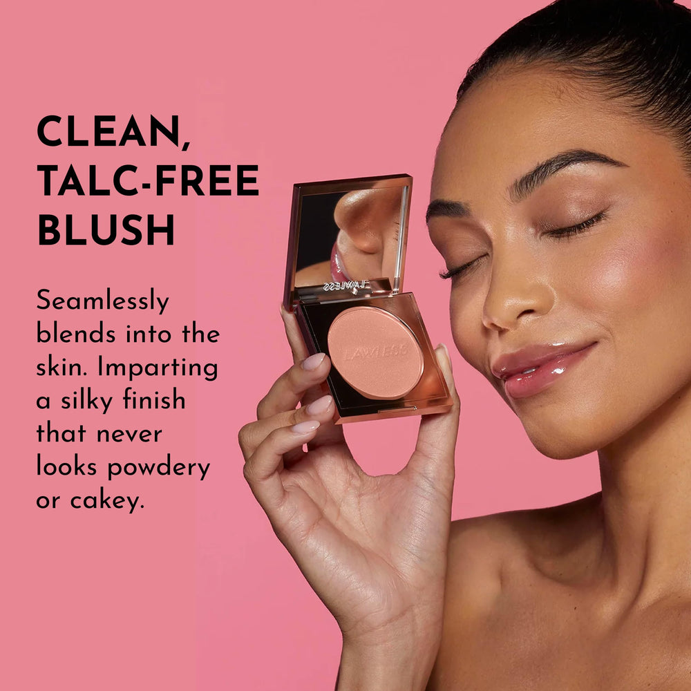LAWLESS Make Me Blush close-up highlighting shea butter and squalane ingredients