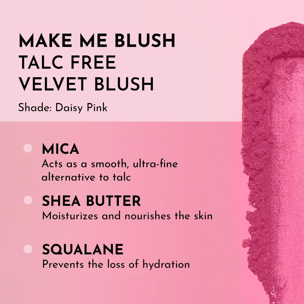 LAWLESS Make Me Blush Daisy Pink velvet finish close-up texture