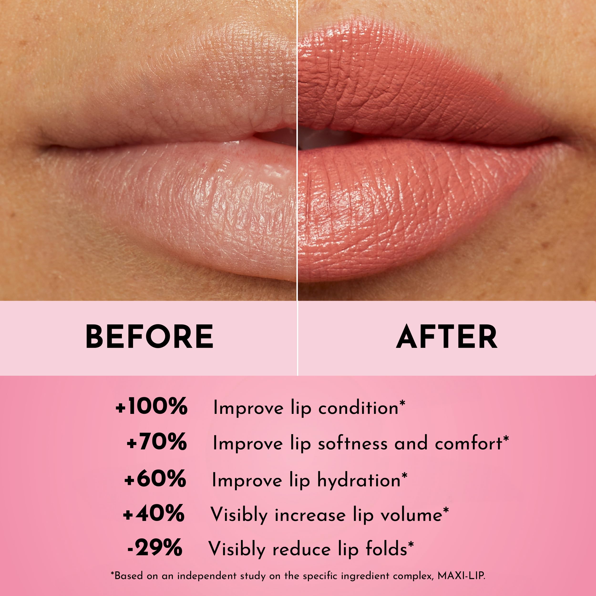 LAWLESS lip-care image highlights jojoba oil nourishing lip moisture