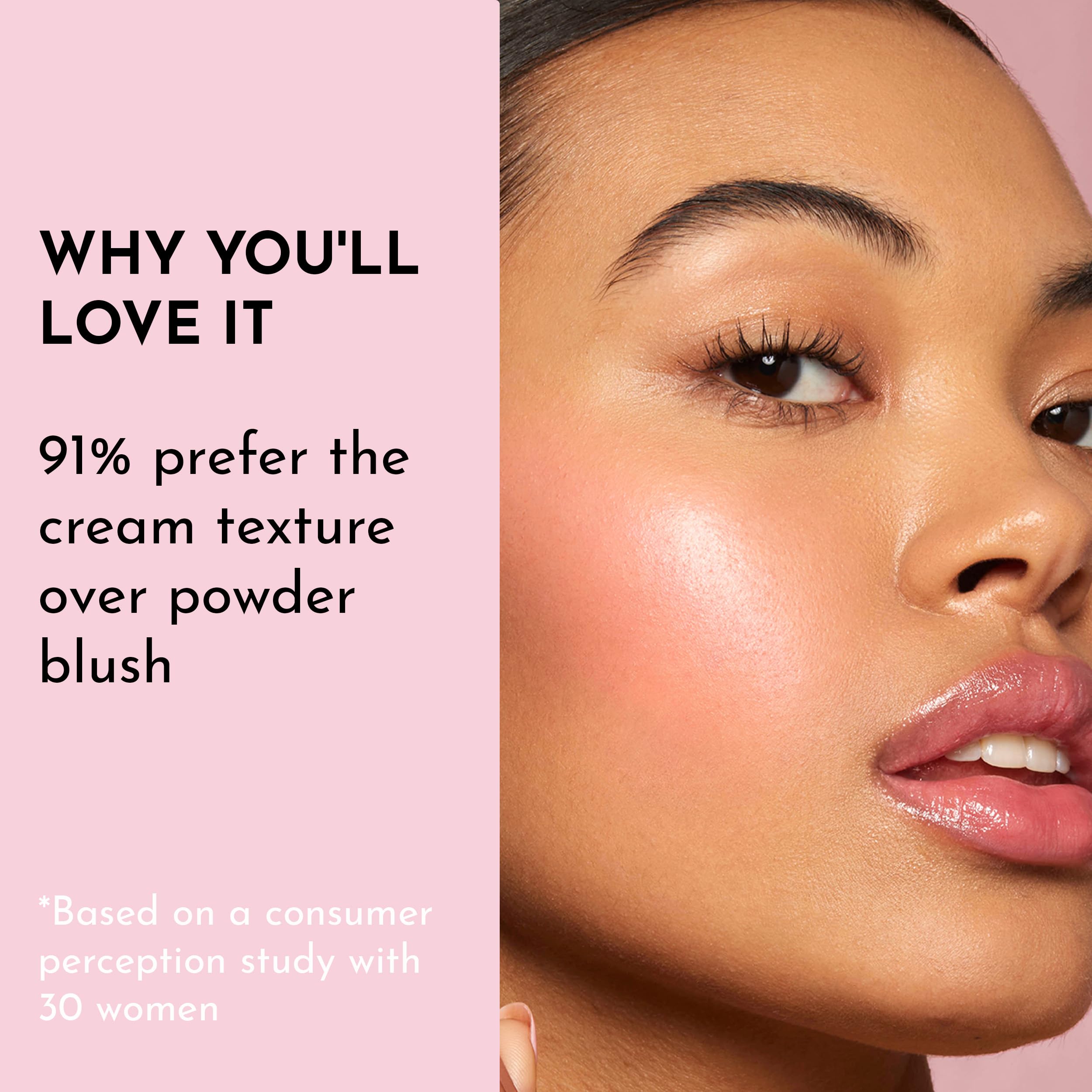 Gumdrop texture swatch highlights cloud-like finish and cushiony feel