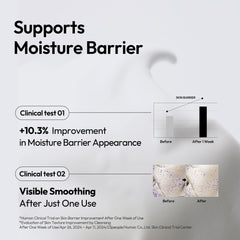 LayerLAB Korean Face Wash label detail shows 2% Panthenol and hydrating ingredients.