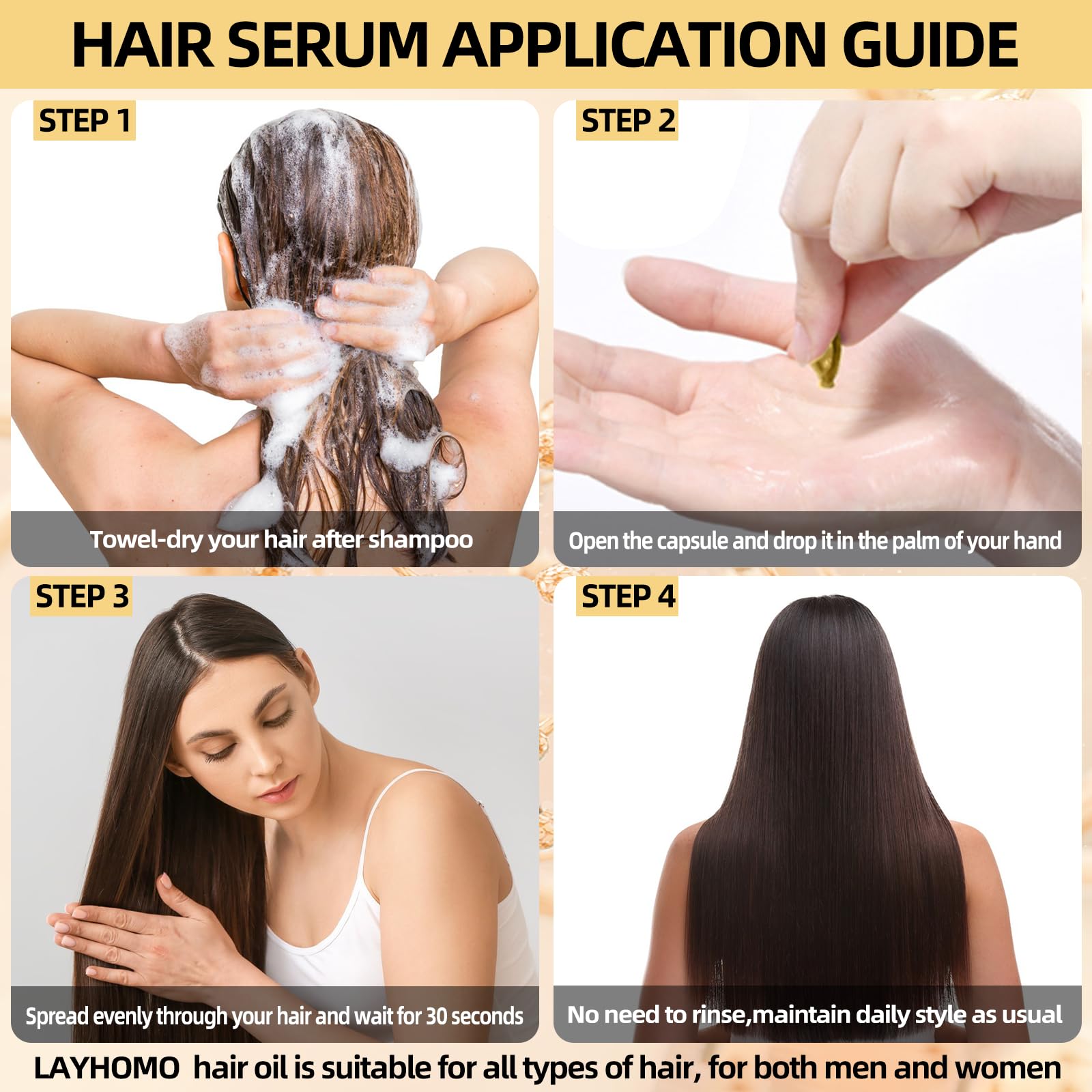 Layhomo gift pack hair care for loved ones.