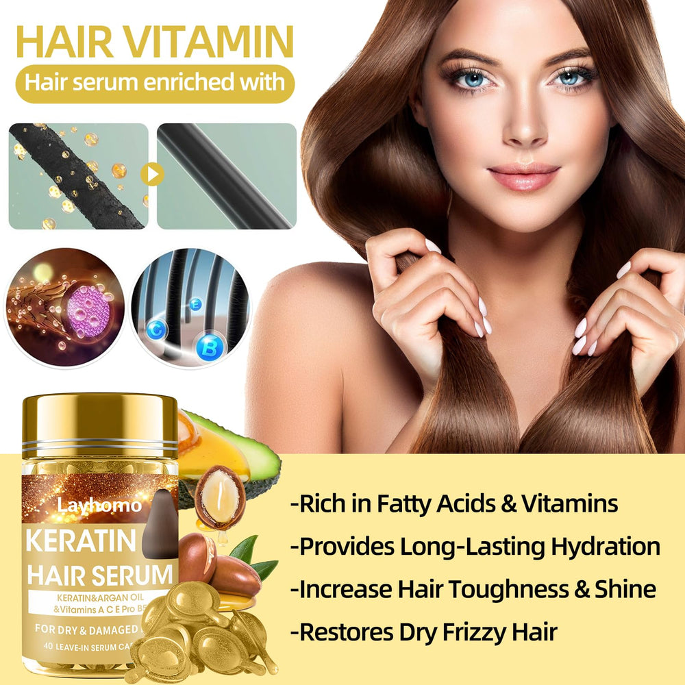 Layhomo nourishing plant oils for deep conditioning.
