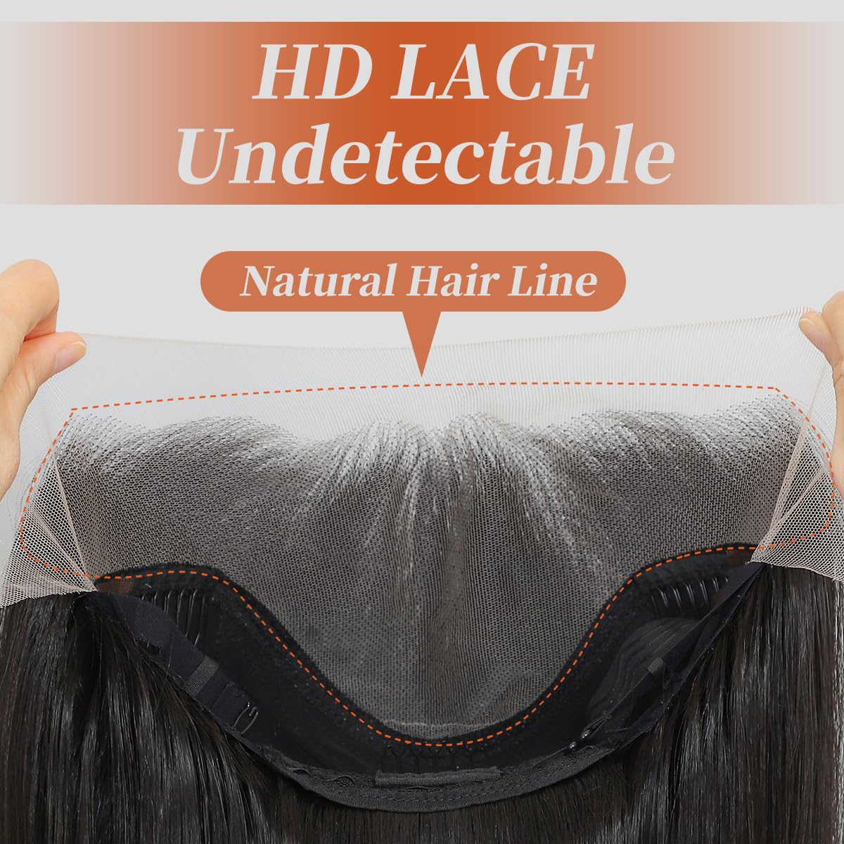 LAYSHAGO 13x4 lace enables versatile parting options for natural looks