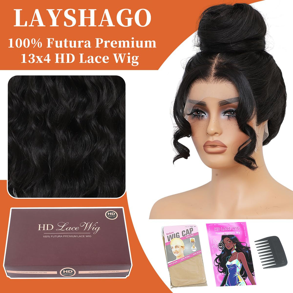 LAYSHAGO ready-to-wear wig suitable for beginners and daily activities