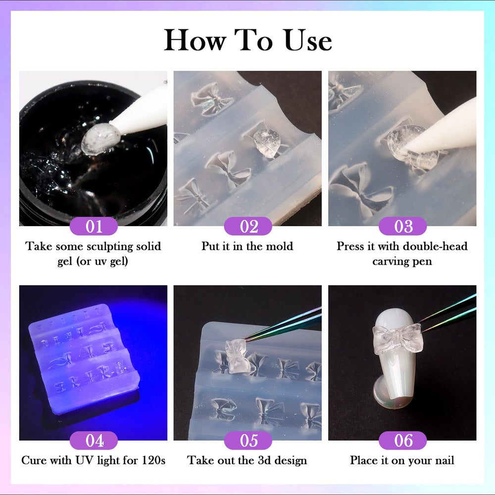 Laza lace design templates compatible with UV curing