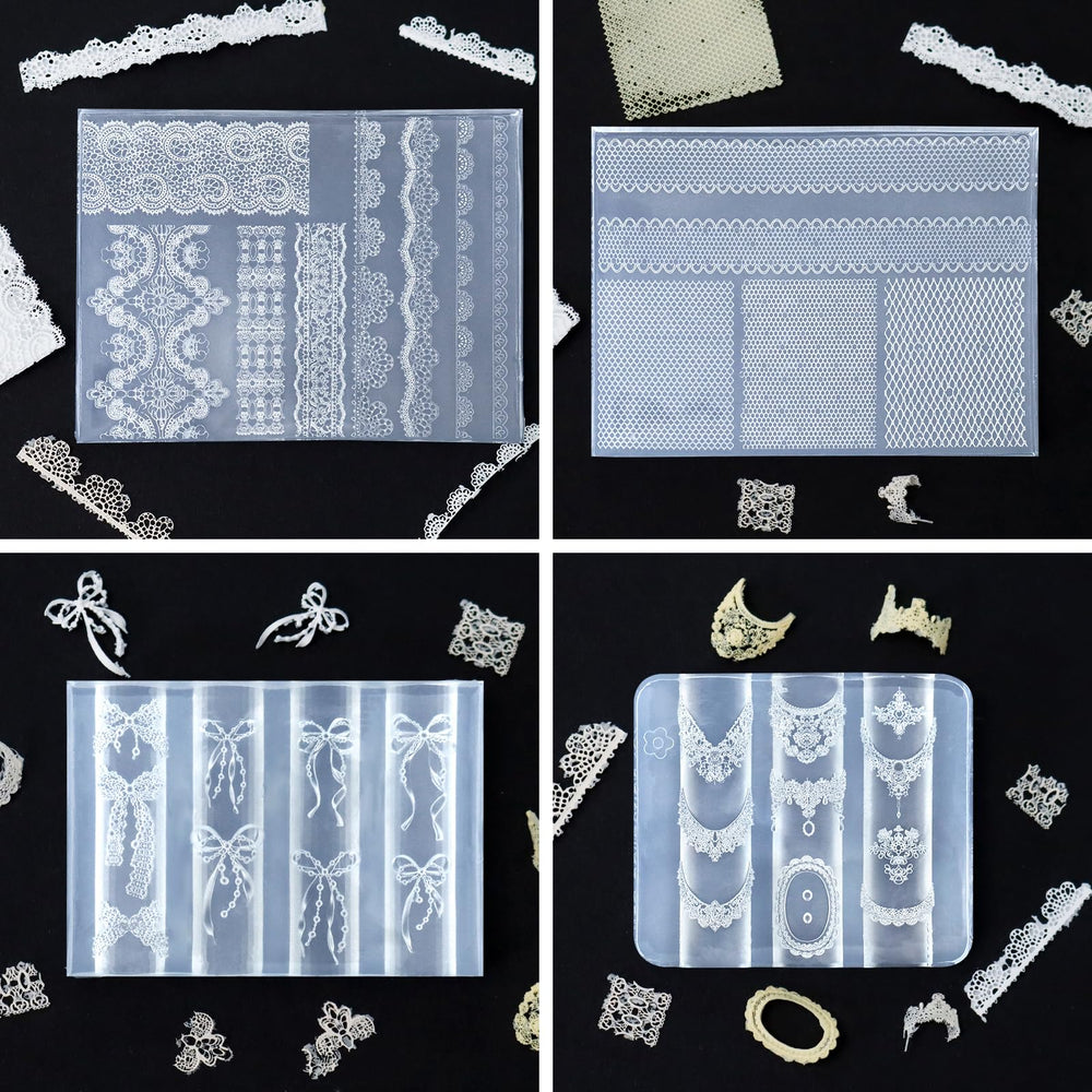 Laza nail art mold set ready for DIY professionals