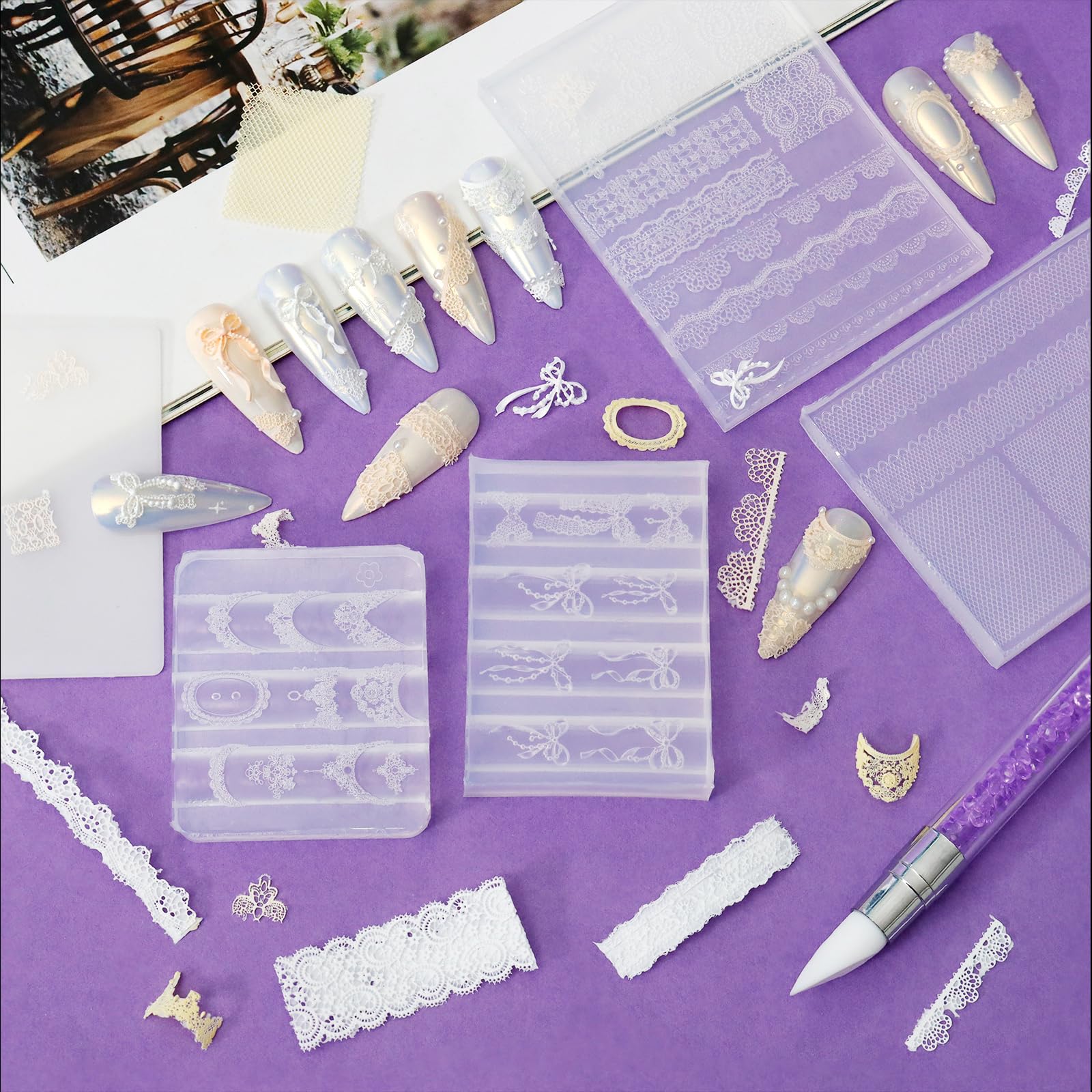 Laza portable DIY nail art kit for creativity anywhere