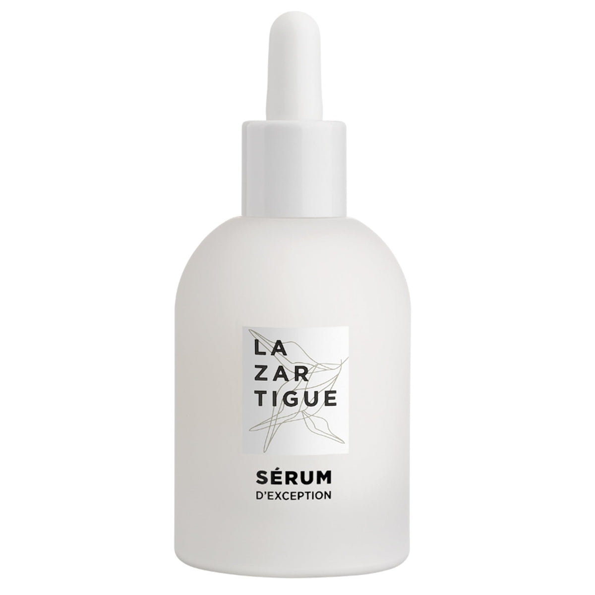 Lazartigue Thermo-Protective Serum bottle close-up highlighting premium packaging.