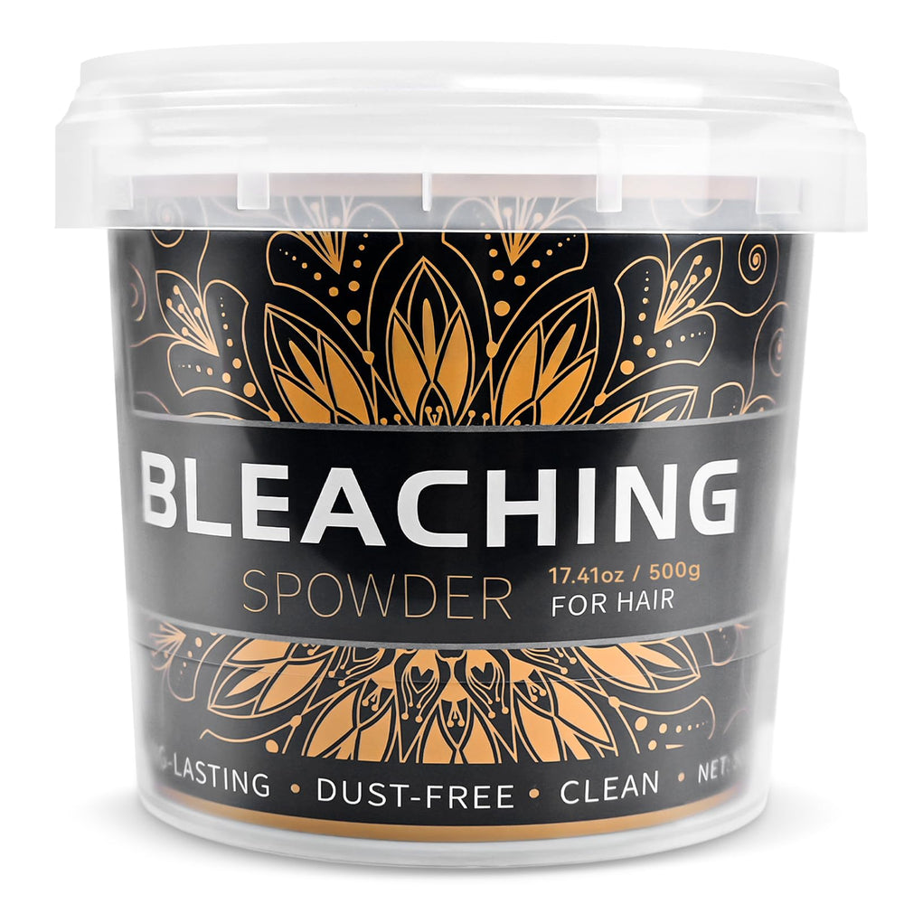 Lazibudgha hair bleach powder large pack for fast, even color lightening in salons.
