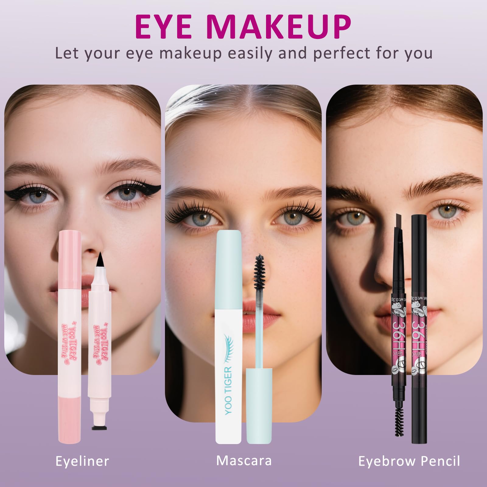 LAZORA eyebrow pencil—precise shaping to define brows for any look.
