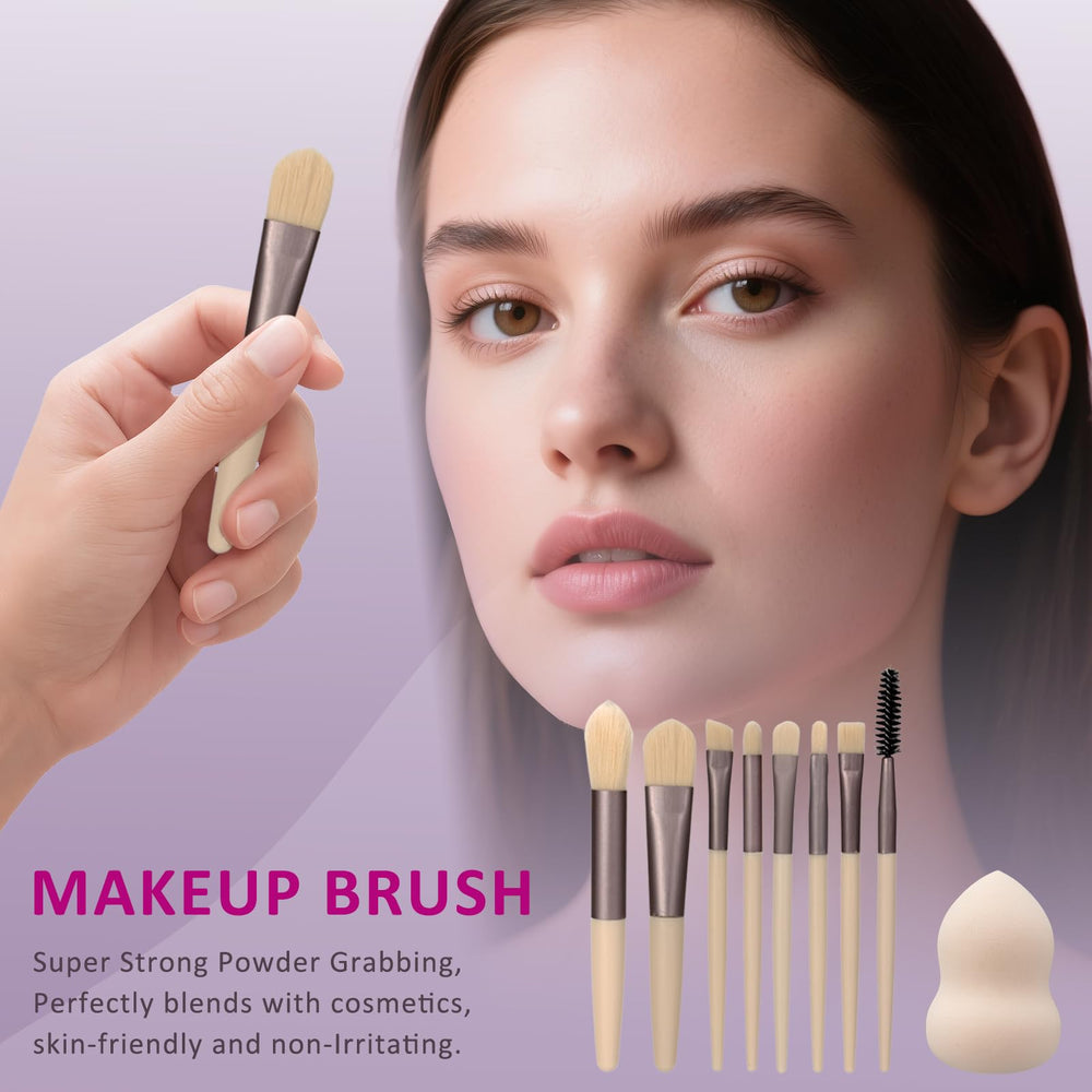 LAZORA eyeshadow palette—varied shades to create day to night looks.