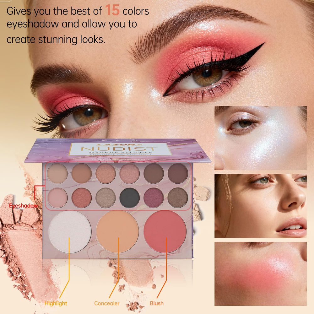 LAZORA eyeshadow palette for teens creates versatile daytime and evening looks
