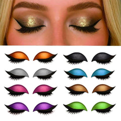 Lazy Eye Shadow Eyelash Patch packaging showing easy 3-in-1 makeup solution.
