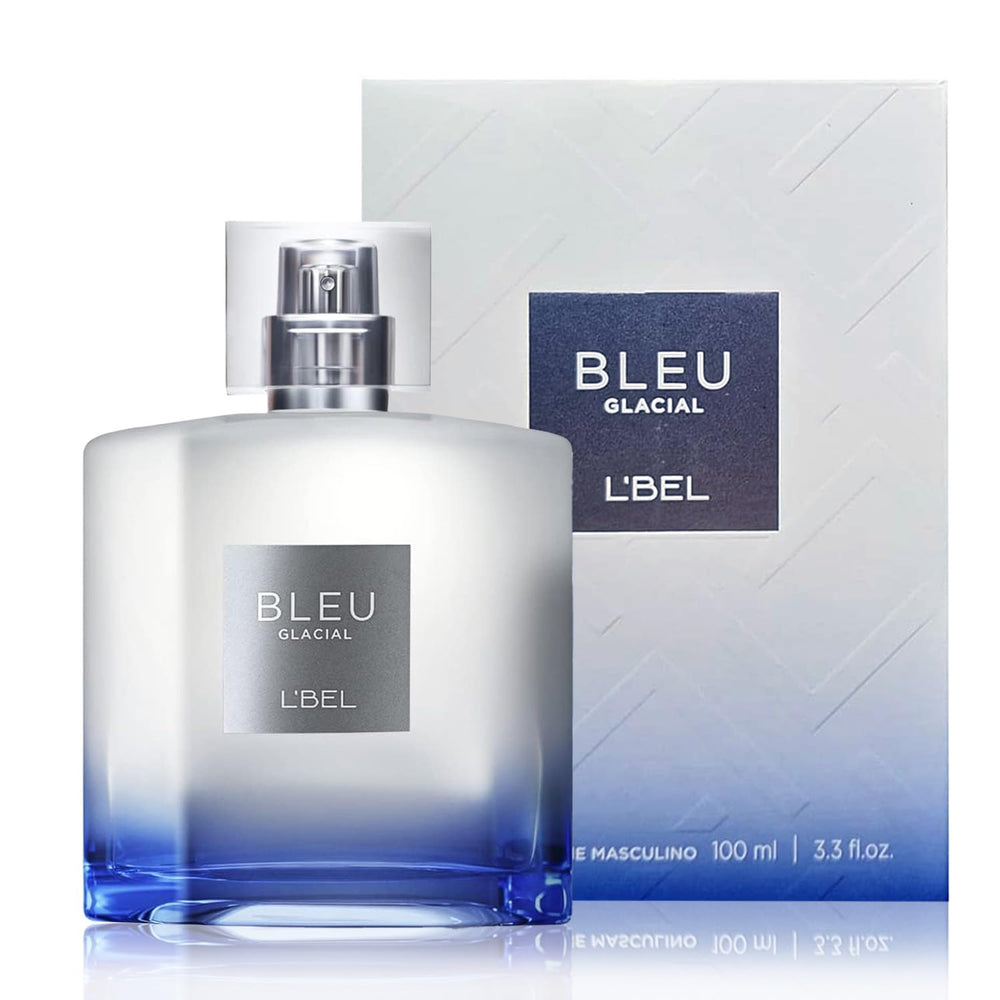 L'Bel Bleu Glacial pine notes for woody depth and energy