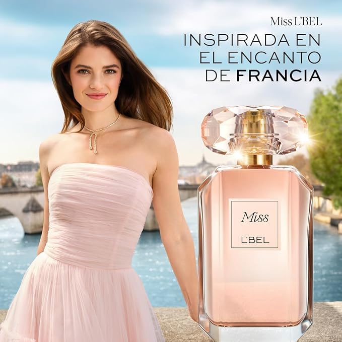L'Bel Miss Parfum packaging and box, ideal gift-worthy luxury.