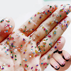 LBPEPAMZ heart-diamond charms for versatile DIY nail art at home