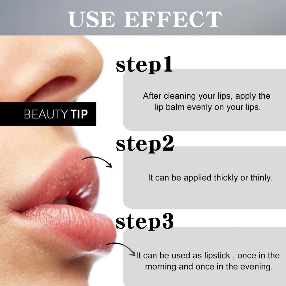 LCRORO hyaluronic acid moisture boost for hydrated lips.