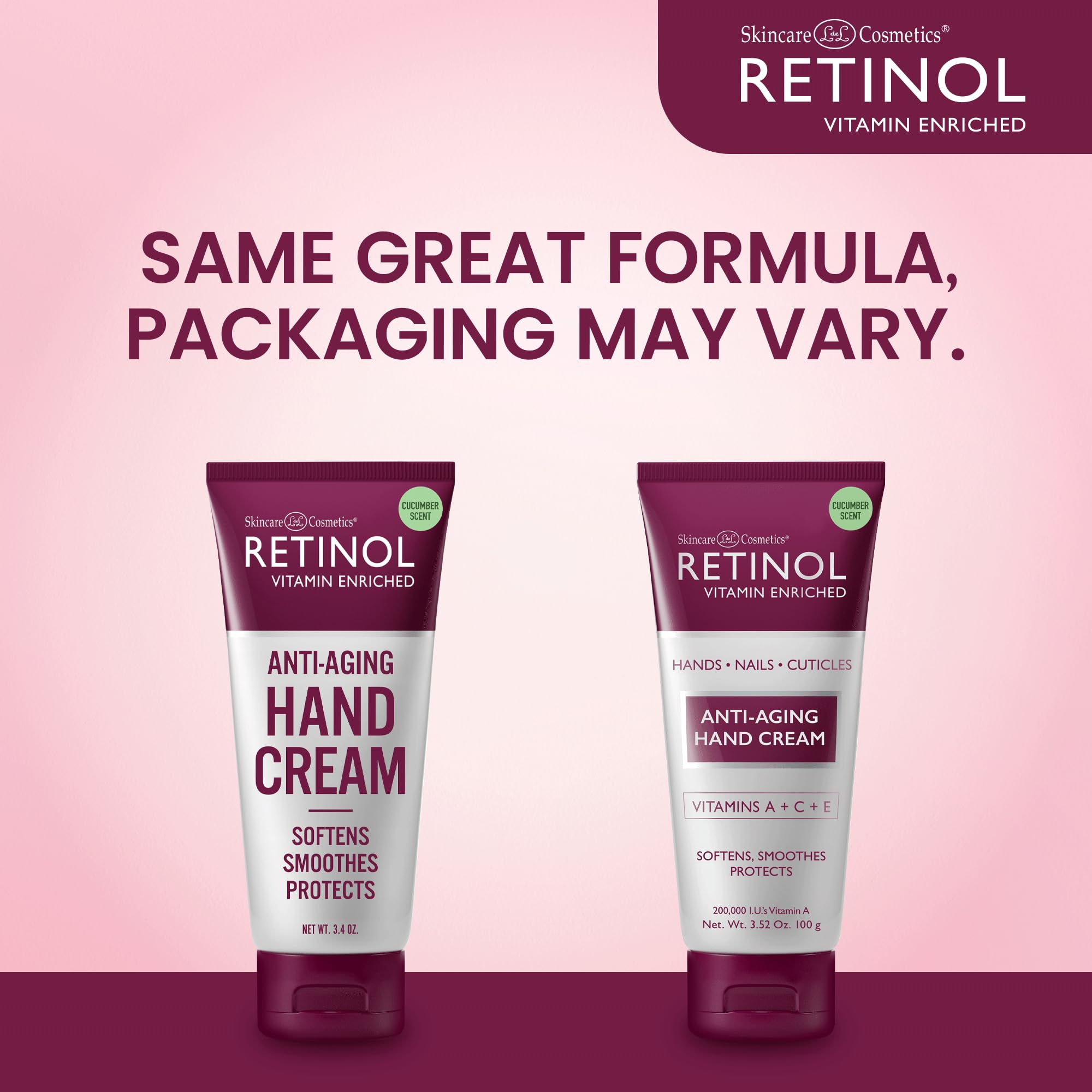 LIVAURA retinol hand cream close-up texture highlights creamy, non-greasy feel.