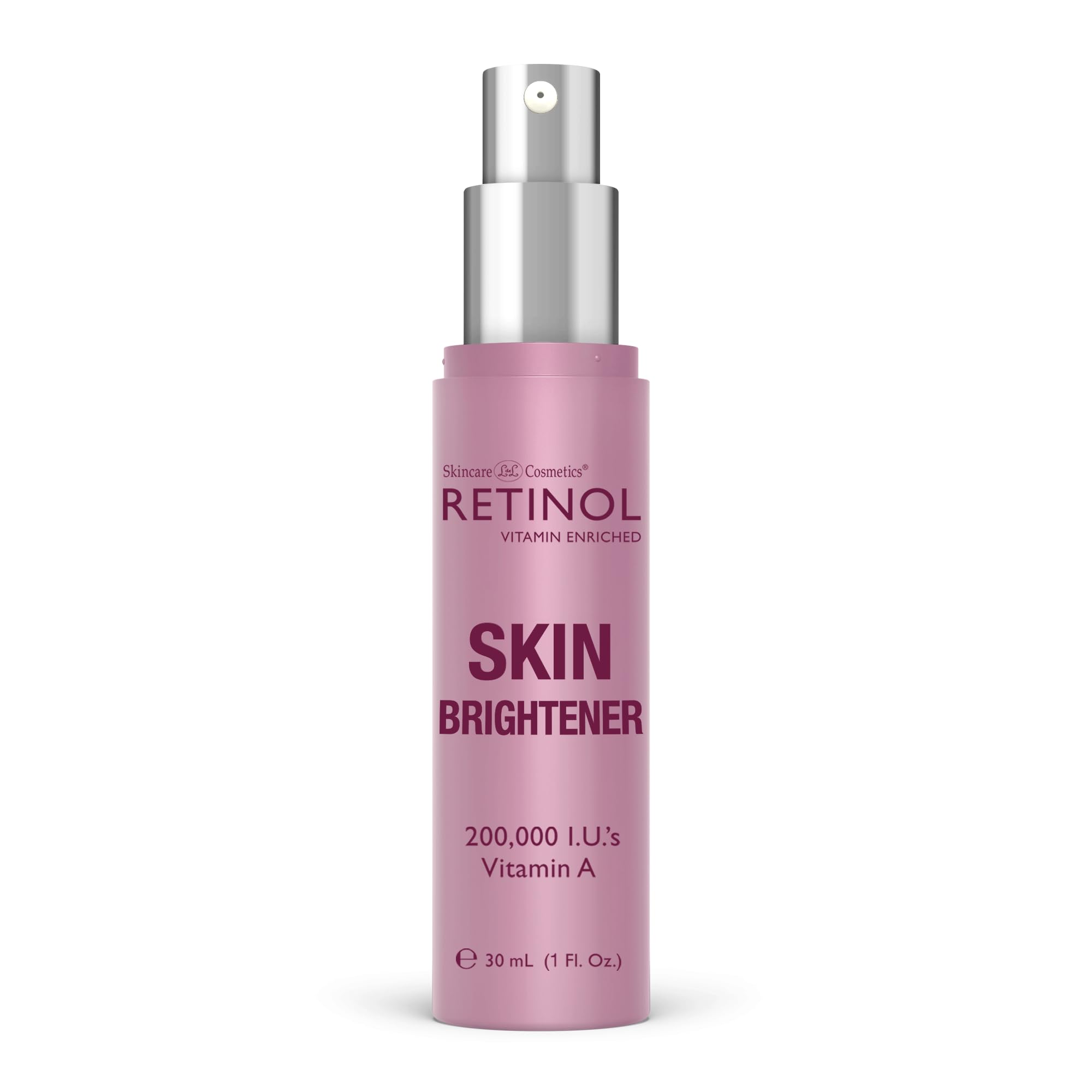 LdeL Retinol Skin Brightener bottle promotes radiant skin and even tone