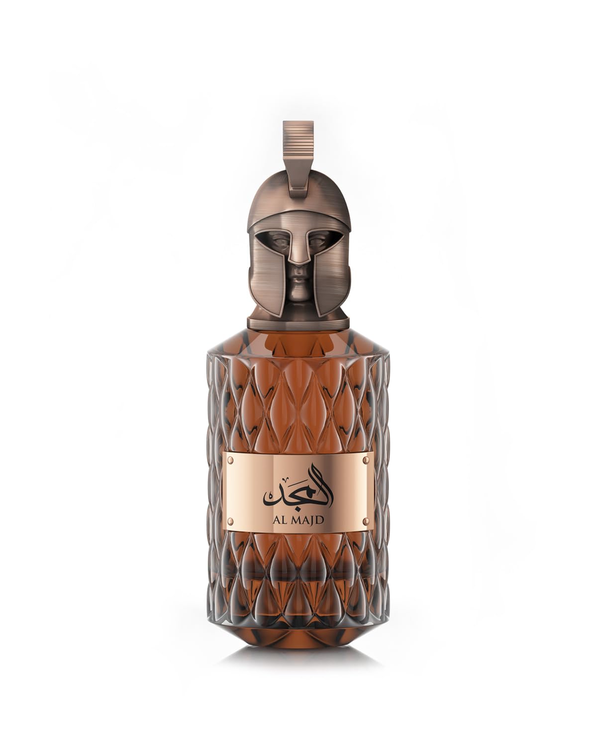 Le Falcone Al Majd bottle close-up showing premium craftsmanship for an elegant scent.
