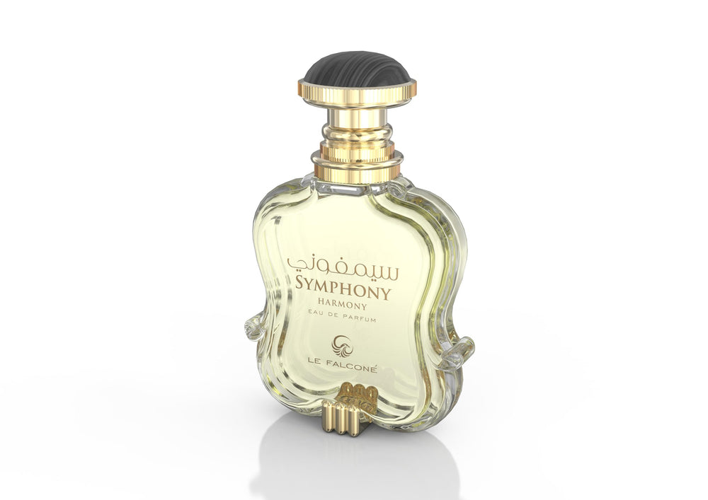 Le Falcone Symphony Harmony bottle cap close-up showing refined design.