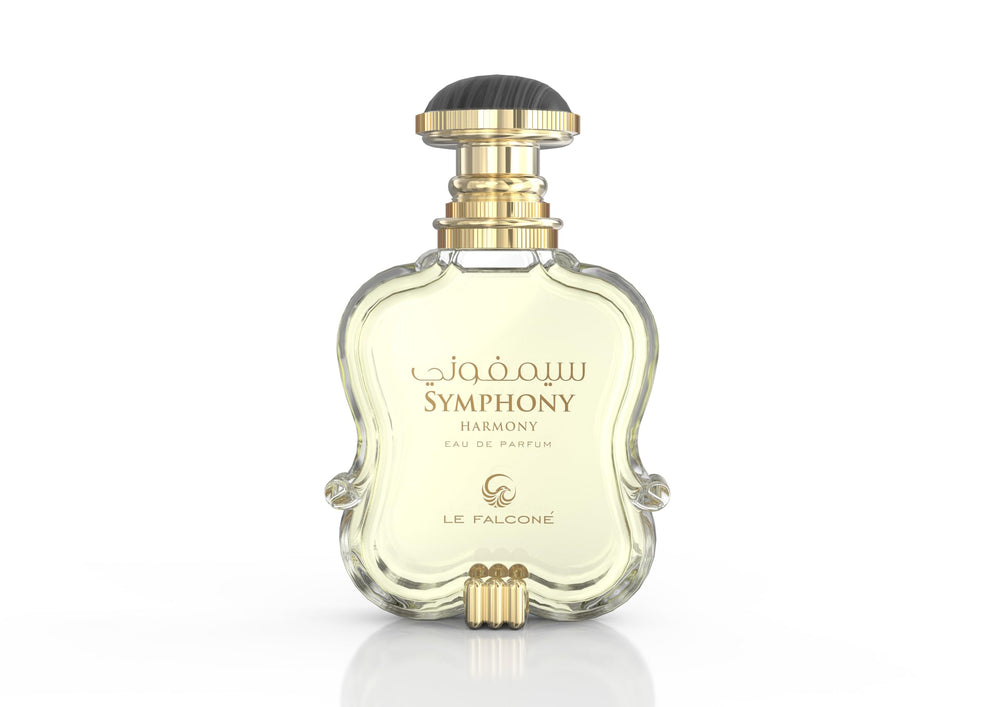 Le Falcone Symphony Harmony bottle front for everyday elegance.