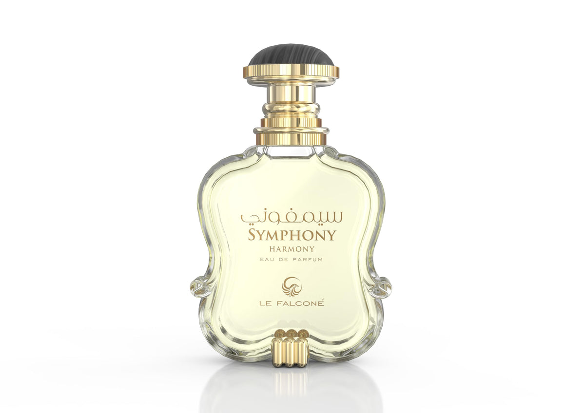 Le Falcone Symphony Harmony bottle front for everyday elegance.