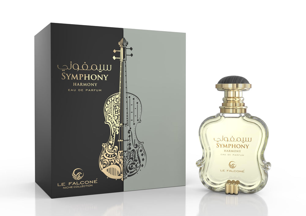 Le Falcone Symphony Harmony box packaging signals premium presentation.
