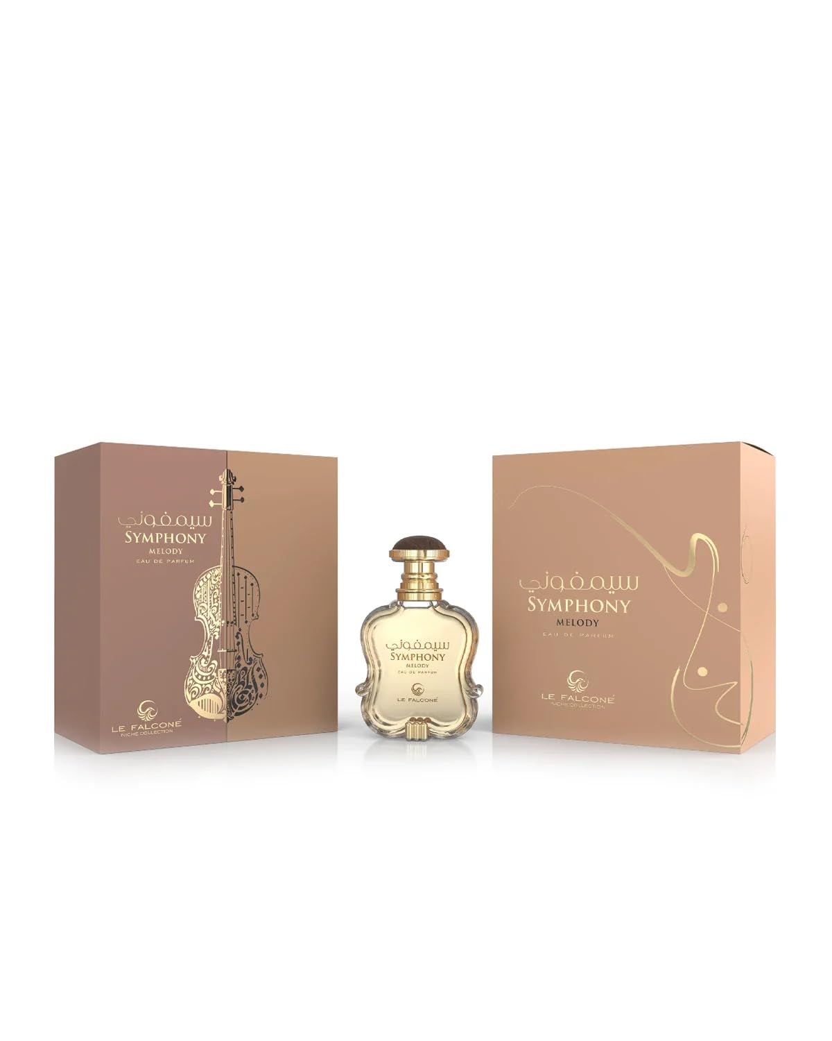 Le Falcone Symphony Melody rose essence evokes elegant florals and refined charm.