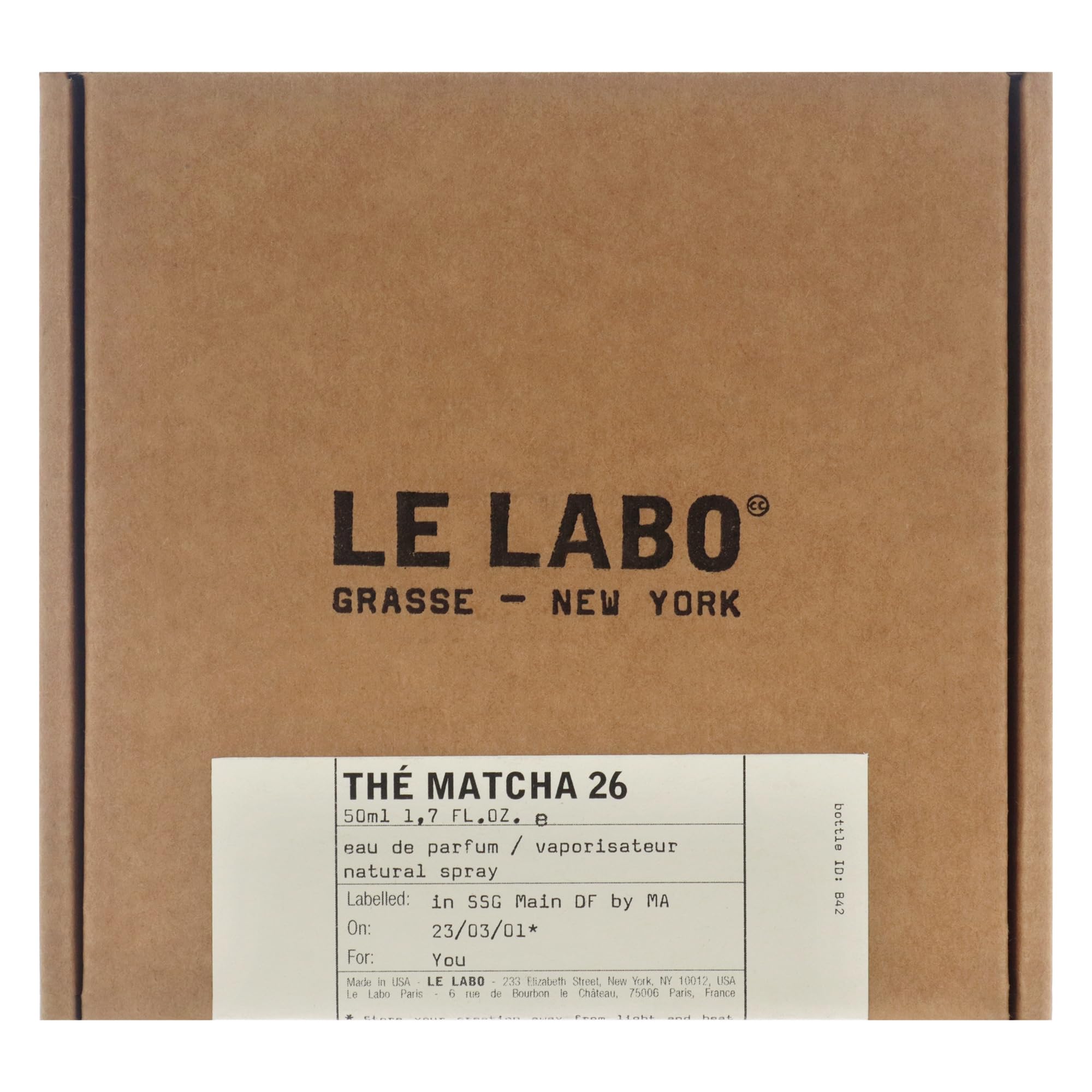 Le Labo The Matcha 26 daily-use scene suggests a fresh mood any time.