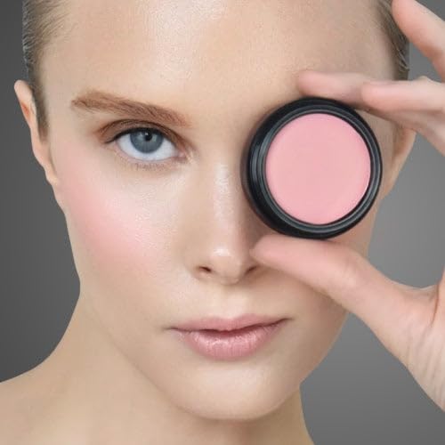 Swatch on skin showing dewy finish and buildable color.