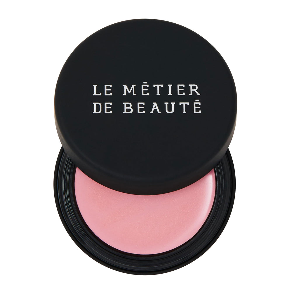 Le Metier De Beaute creme fresh tint on cheek for natural, radiant glow.