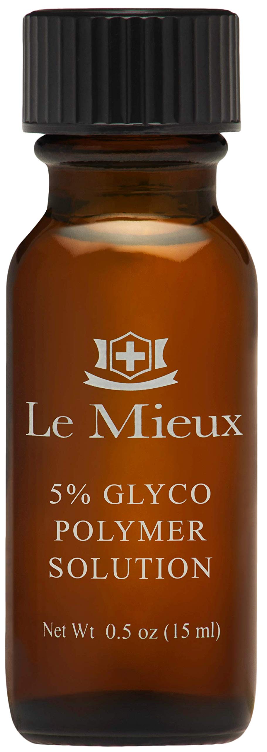 Le Mieux Glyco Polymer Solution bottle shown for gentle exfoliation and smoother texture