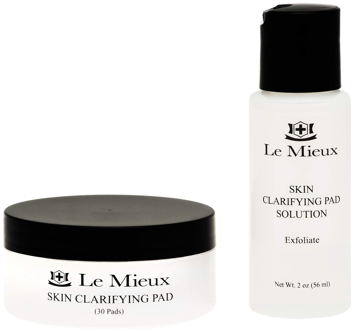 Le Mieux Skin Clarifying Pad close-up for clear pores and gentle exfoliation