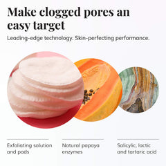 Le Mieux Vita-C Clear Skin Pad jar and pads ready for quick nightly use.
